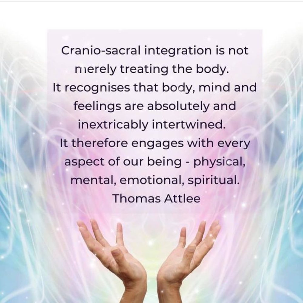 Cranio-Sacral Therapy enhances the body’s natural healing ability and restores h&#8230;